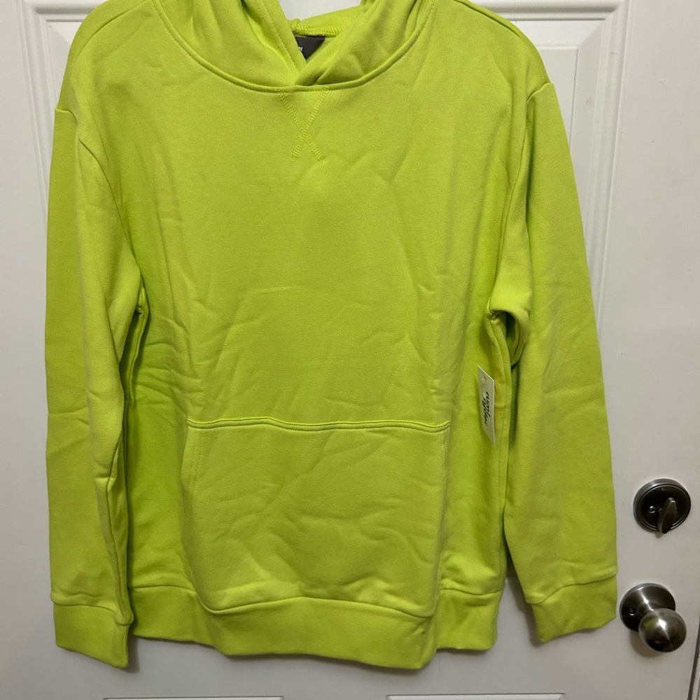 Kids Lime Green Hoodie